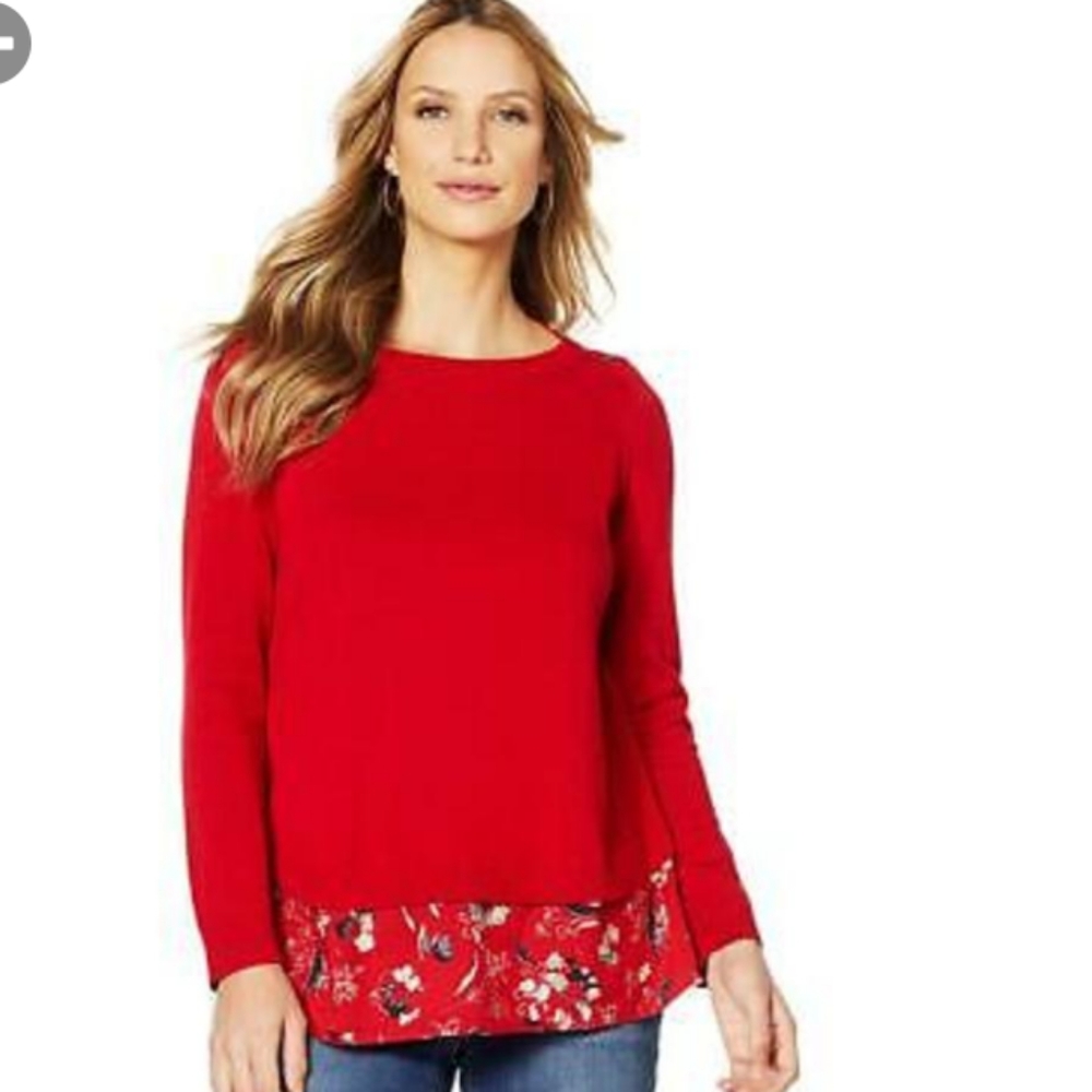 SWEATER LADYLIKE SPLIT-BACK